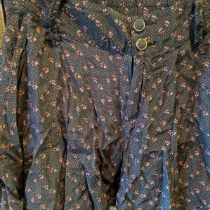 Free People wide leg shorts